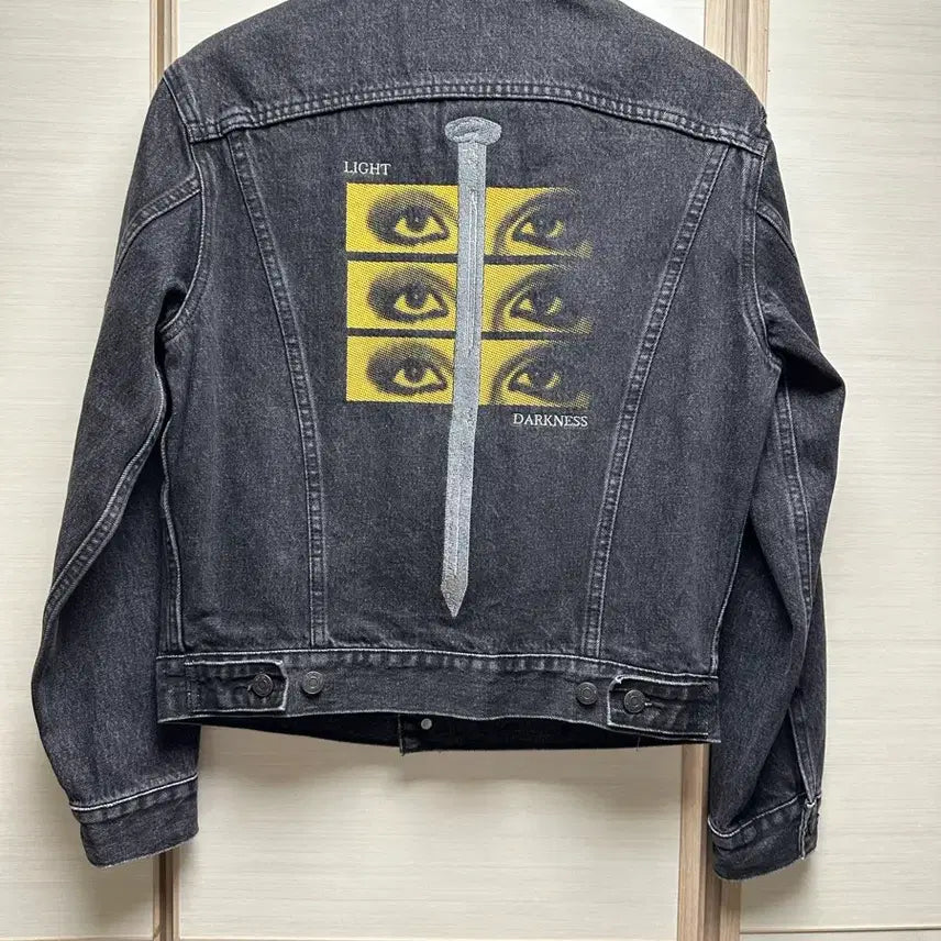 [BUNJANG] Levi's Undercover Denim Jacket Black (S) / [S] 리바이스X언더커버 데님 자켓 블랙 UC1E9203