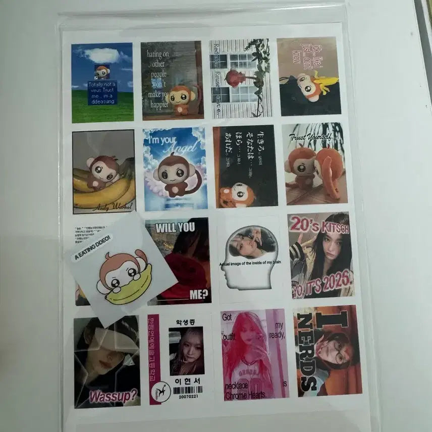 [BUNJANG] IVE Leeseo Monkey Doll / 아이브 이서 떠숭이 원숭이 인형