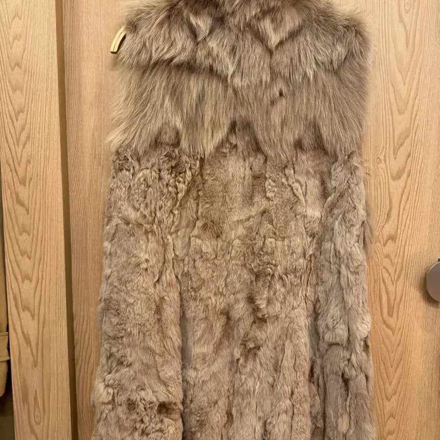 [BUNJANG] Fox Fur Vest (Size 55) / 폭스퍼베스트55
