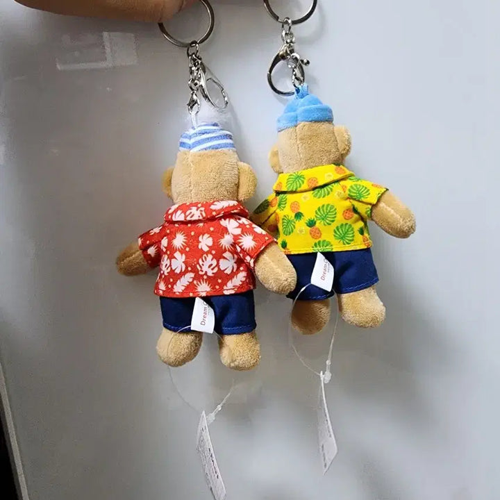[BUNJANG] Pat & Mat Tanning Doll Keyring Set / (신규) 패트와매트 태닝 인형 키링 2종