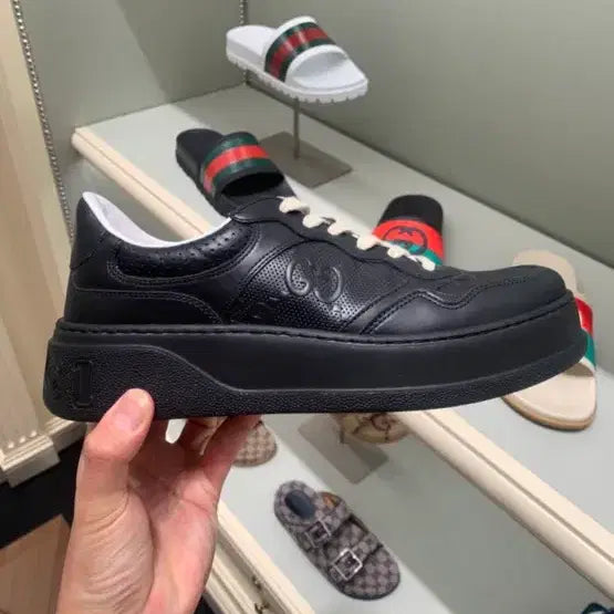 [BUNJANG] Gucci GG Embossed Sneakers / 구찌 남성용 GG 엠보시드 스니커즈(새상품)풀구성