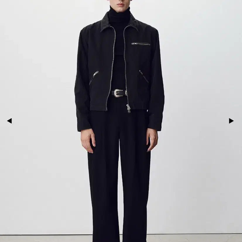 [BUNJANG] Toni Wek Black Work Jacket M / 토니웩 블랙 워크 자켓 m