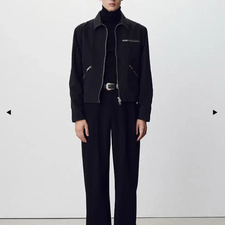 [BUNJANG] Toni Wek Black Work Jacket M / 토니웩 블랙 워크 자켓 m