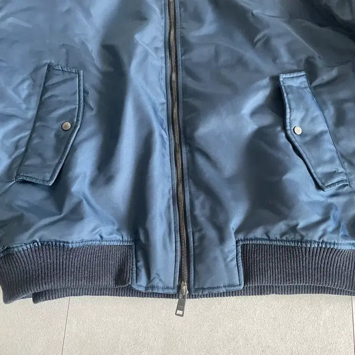[BUNJANG] MNGU MA-1 Blue Blouson Jacket / [Lsize]MNGU 블루종 블루 ma1항공점퍼