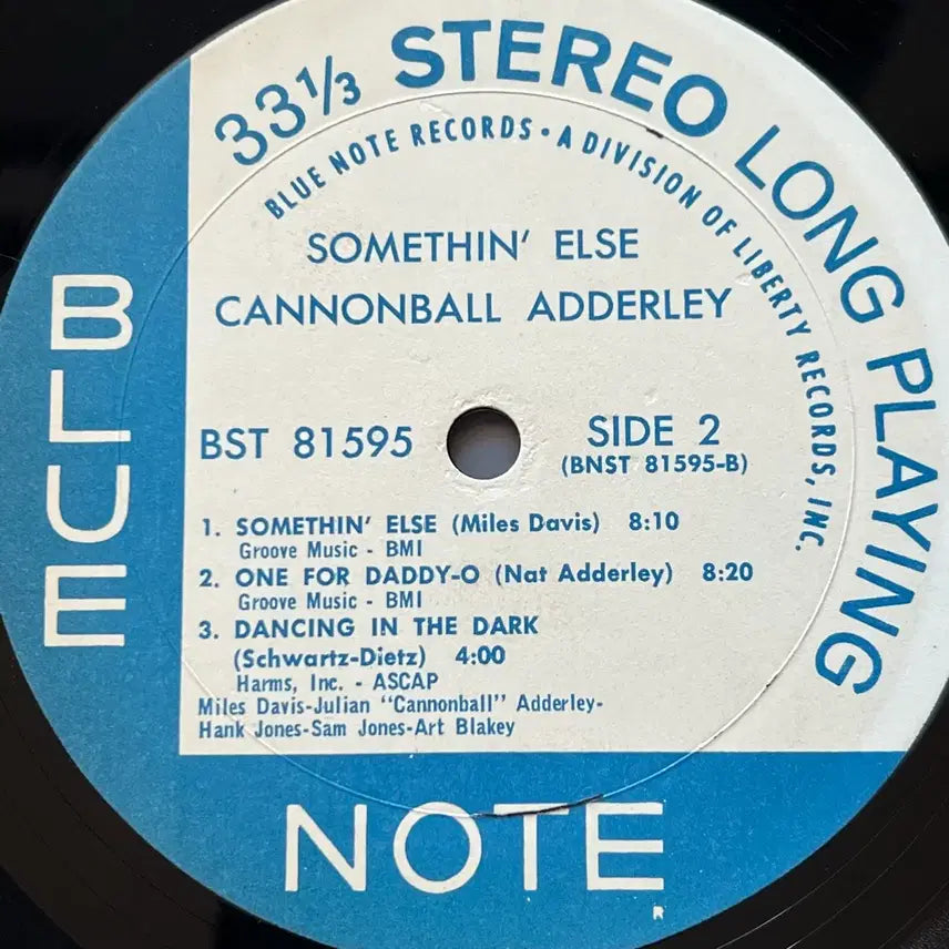 [BUNJANG] Cannonball Adderley Somethin' Else LP / LP : Cannonball Adderley - Somethin Else