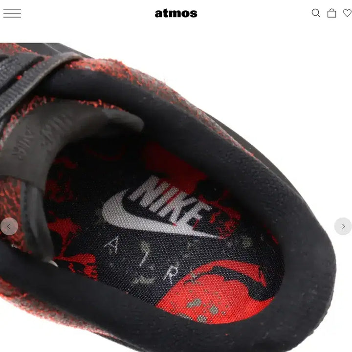 [BUNJANG] Nike Air Force 1 Low Retro Halloween Crimson Sneakers / 미개봉신상NIKE에어포스온 리트로 할로윈 크림슨 260.265.270cm