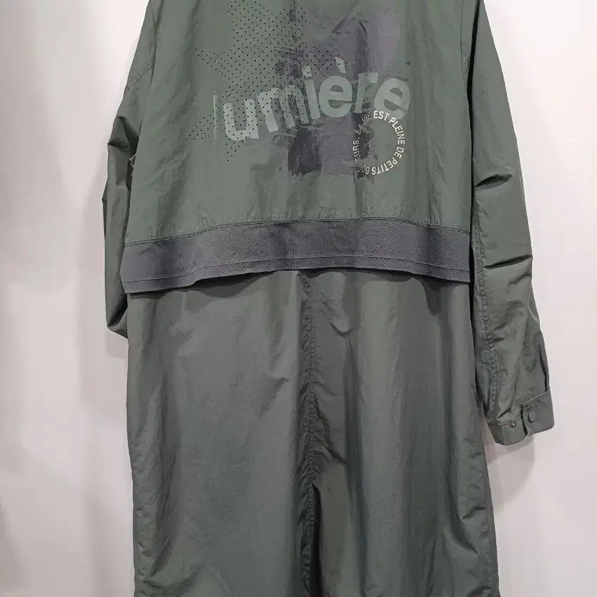 [BUNJANG] Crocodile Travel Long Coat / 크로커다일 트래블 야상 롱 코트