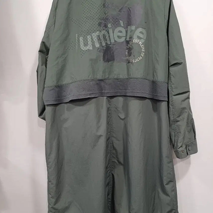 [BUNJANG] Crocodile Travel Long Coat / 크로커다일 트래블 야상 롱 코트