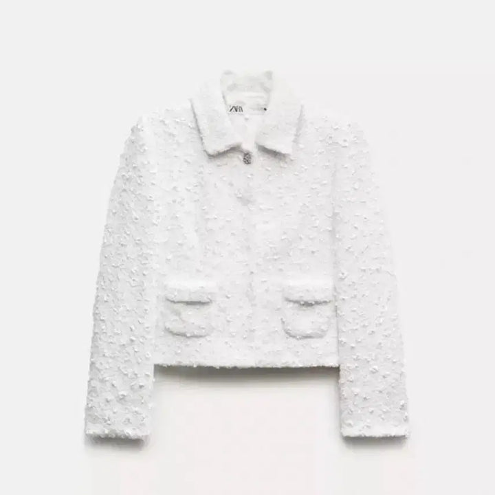 [BUNJANG] ZARA ZW Collection Tweed Sequin Jacket / 자라 ZW COLLECTION 트위드 시퀸 재킷 자켓