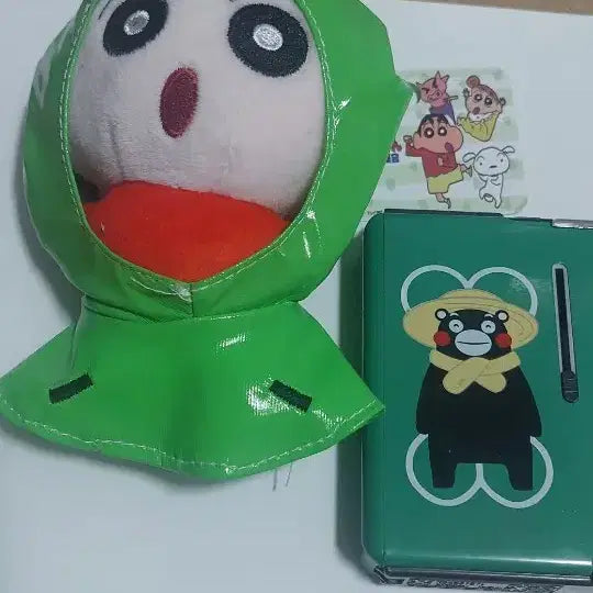 [BUNJANG] Crayon Shin-chan Raincoat Plush Doll / 짱구 레인코트 인형