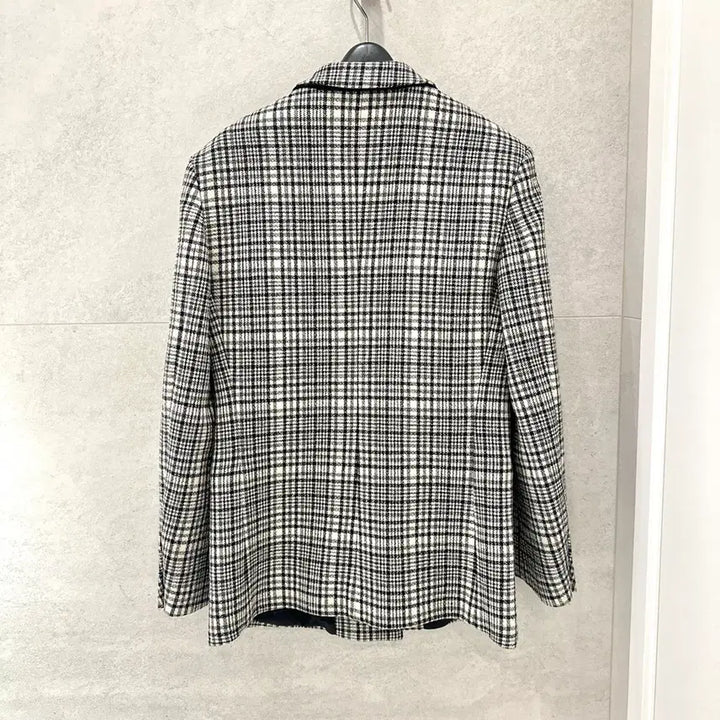 [BUNJANG] Sandro Check Pattern Jacket / 산드로 Sandro 체크 자켓