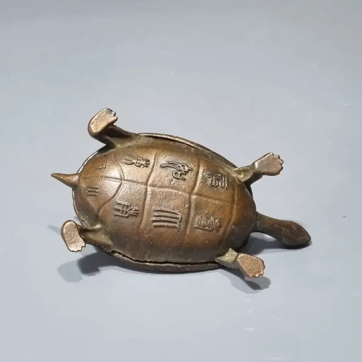 [BUNJANG] Vintage Brass Turtle Incense Burner / 빈티지 황동 거북이 향로. 가로10 고3.7