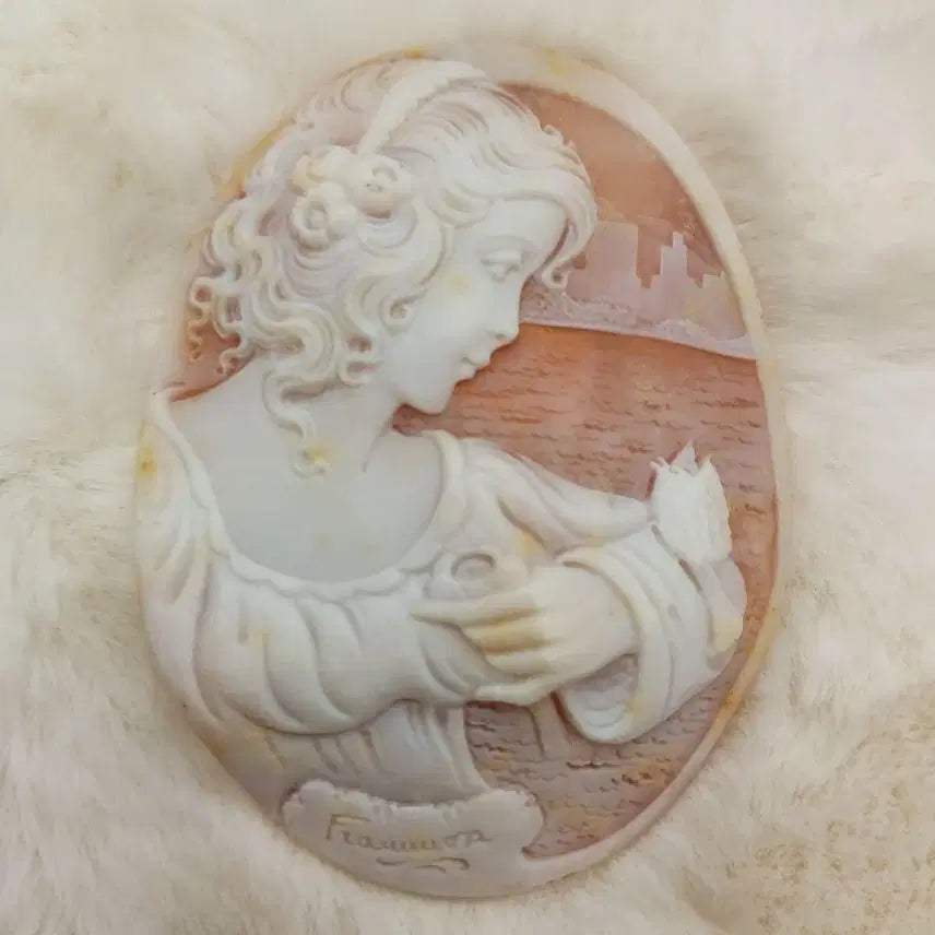 [BUNJANG] Framussa Sardonyx Cameo / 사도닉스 카메오(후라무사 작품)