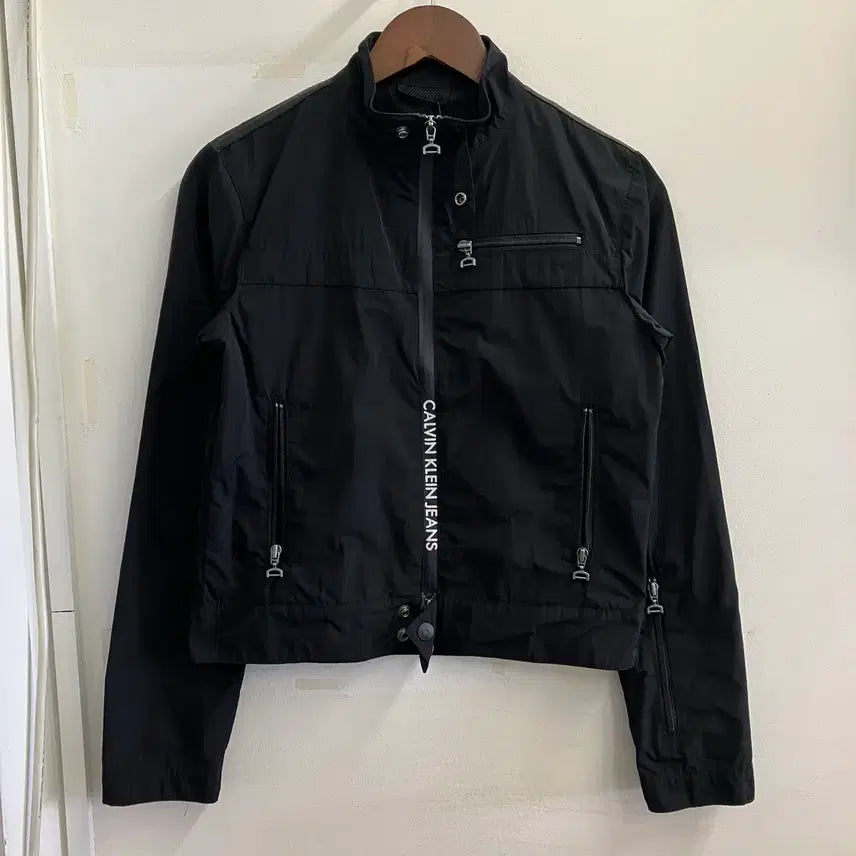 [BUNJANG] Calvin Klein 00s Two-Way Biker Jacket / N198 00s ck 캘빈클라인 투웨이 바이커 자켓
