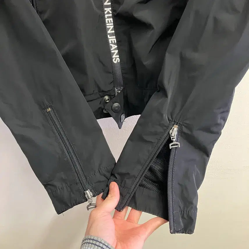 [BUNJANG] Calvin Klein 00s Two-Way Biker Jacket / N198 00s ck 캘빈클라인 투웨이 바이커 자켓