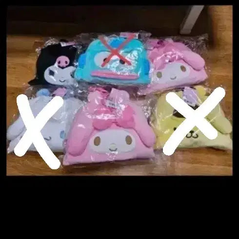 [BUNJANG] Sanrio Characters Drawstring Pouch / 산리오 캐릭터 조리개 파우치