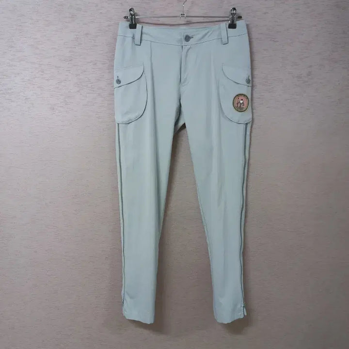 [BUNJANG] Noisy Noisy Side Zipper Gray Pants / B2-28/노이지노이지  옆라인지퍼 그레이 팬츠