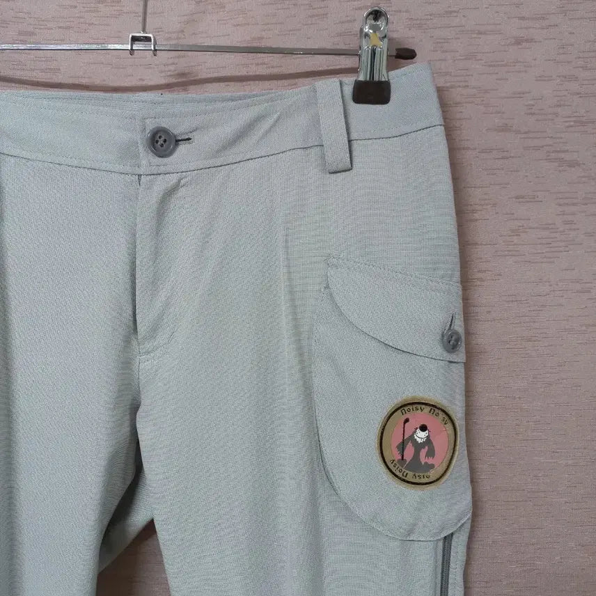 [BUNJANG] Noisy Noisy Side Zipper Gray Pants / B2-28/노이지노이지  옆라인지퍼 그레이 팬츠