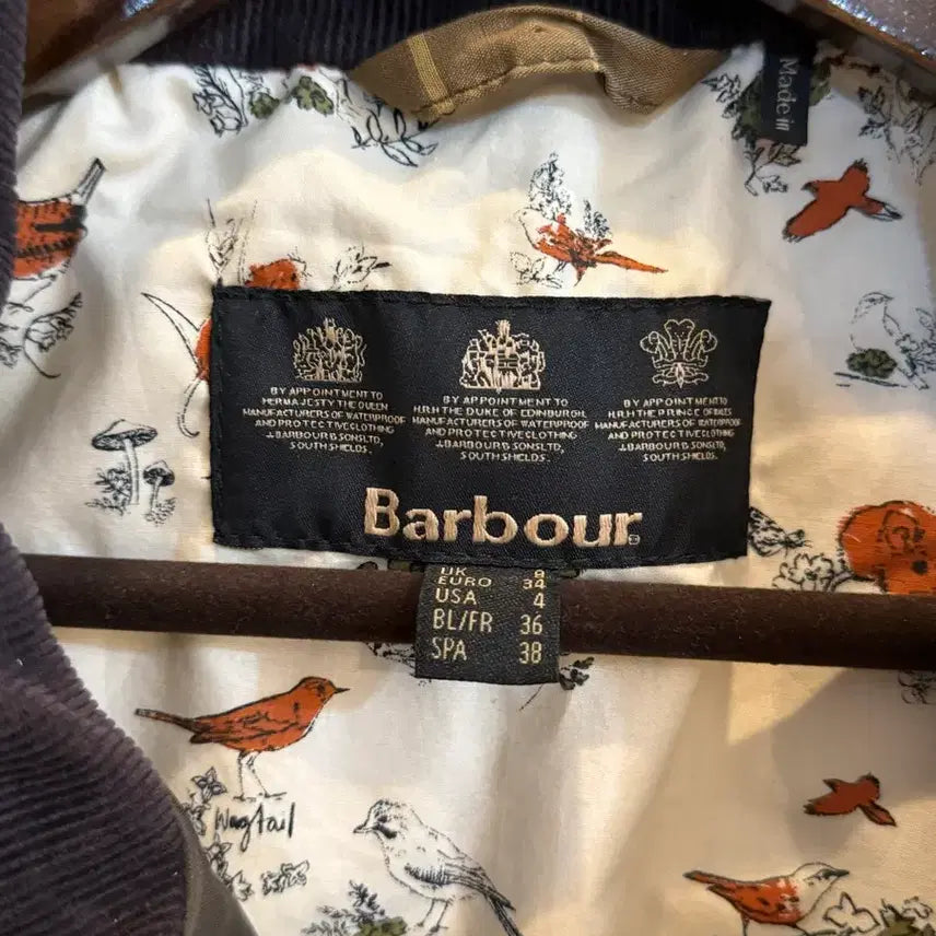 [BUNJANG] Barbour Lady Wax Jacket UK8 (S) / 바버 왁스자켓 여성 UK8 (55/S)