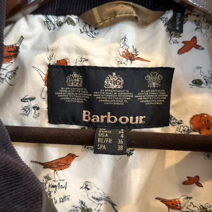 [BUNJANG] Barbour Lady Wax Jacket UK8 (S) / 바버 왁스자켓 여성 UK8 (55/S)