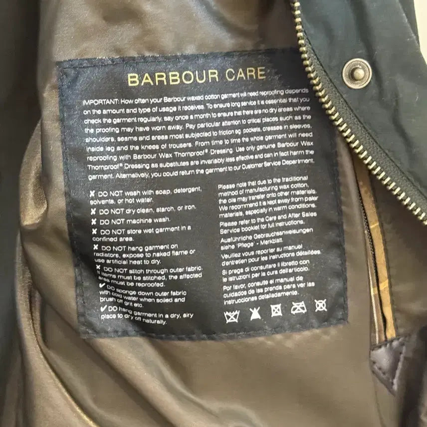 [BUNJANG] Barbour Lady Wax Jacket UK8 (S) / 바버 왁스자켓 여성 UK8 (55/S)