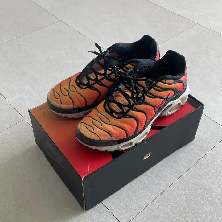 [BUNJANG] Nike Air Max Plus TN OG Orange Sneakers / [290] 나이키 에어맥스 플러스 TN 오렌지 OG
