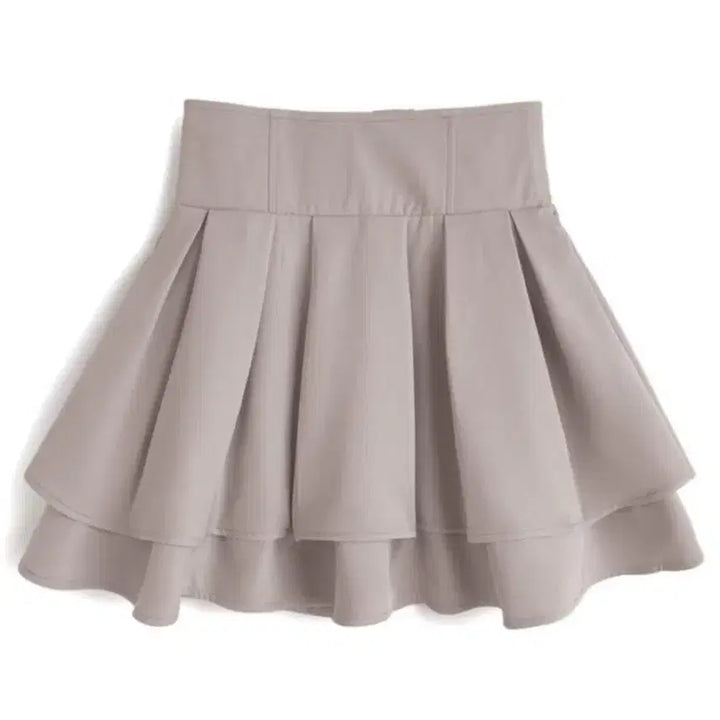 [BUNJANG] GRL Double Flare Skirt Pink / 그레일 grl 더블 플레어 스커트 핑크