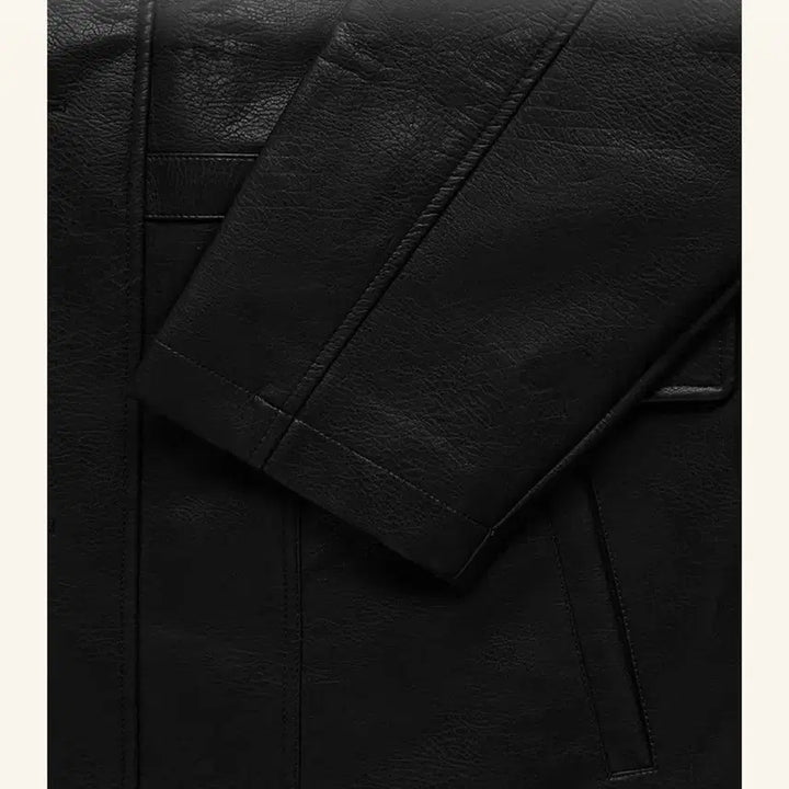 [BUNJANG] Smoothmood Leather Jacket / 스무스무드 래더자켓