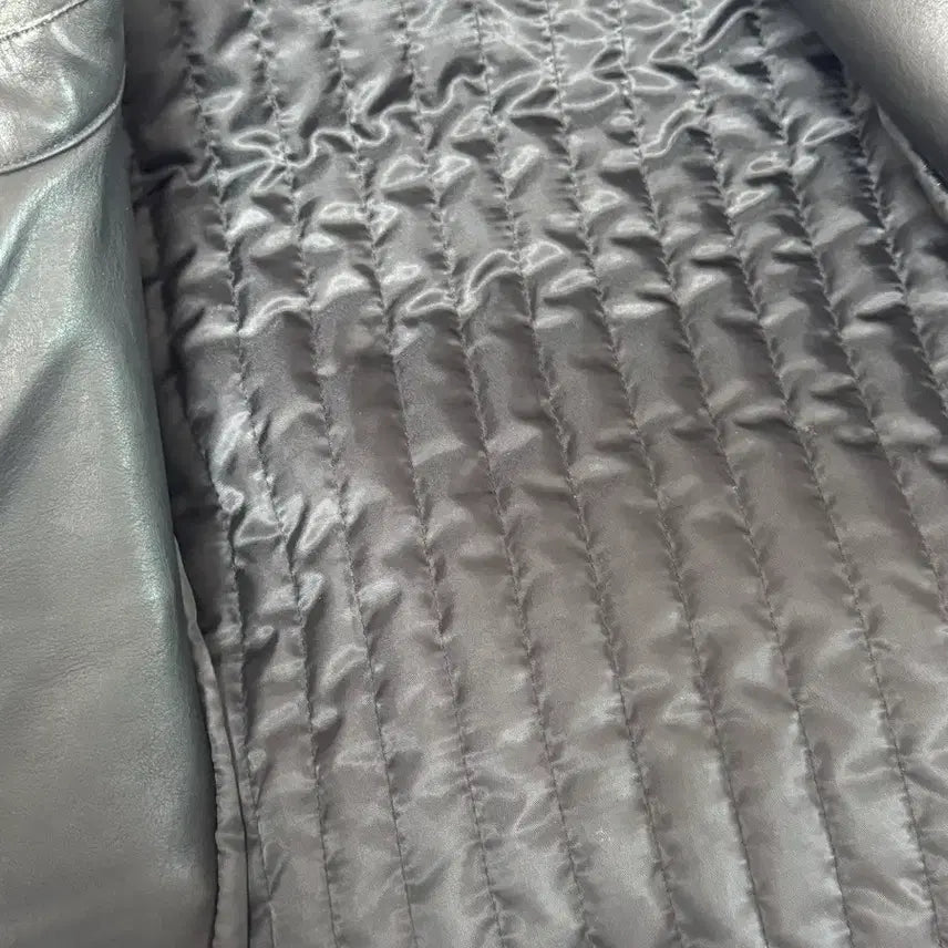 [BUNJANG] Lafarge Store Buffing Leather Rider Jacket / 라퍼지스토어 버핑 레더 라이더자켓