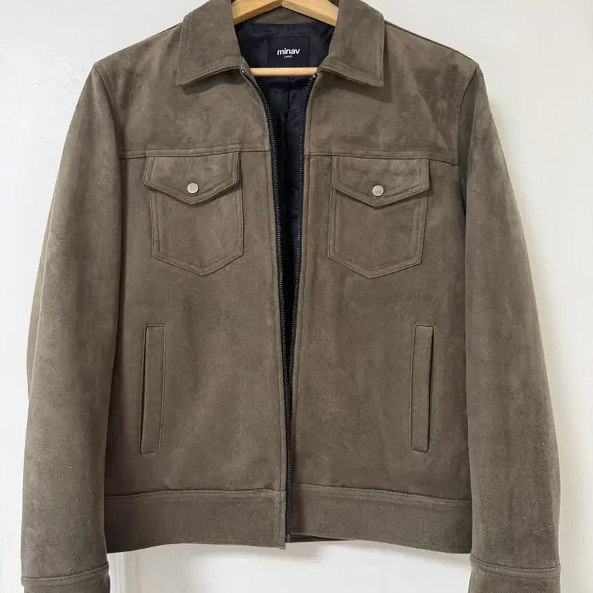 [BUNJANG] Minav Suede Jacket / 미나브 스웨이드자켓