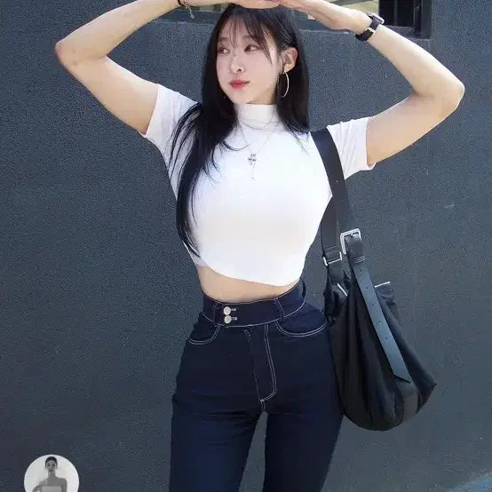 [BUNJANG] Davinus Youth High-Waist Bootcut Pants (Black) / 다비너스 유스하이 부츠컷 팬츠 (블랙)