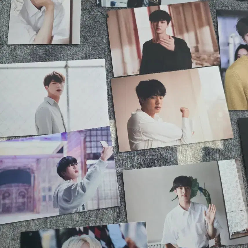 [BUNJANG] BTS Jin Today's Exhibition Photo Set / 방탄소년단 BTS 오,늘 오늘 전시회 인화사진 석진 Jin 13장+2장