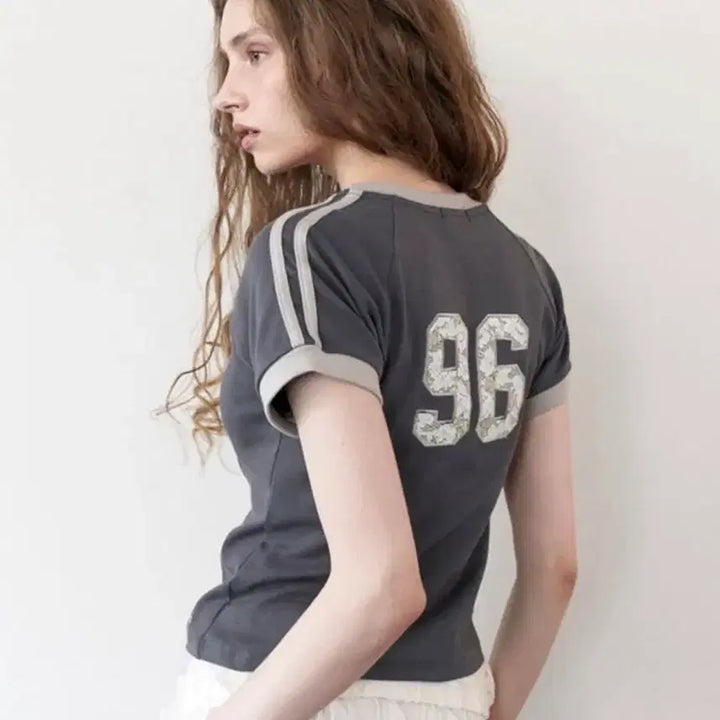 [BUNJANG] Rock Cake 96 Ringer T-shirt / 락케이크 96 반팔티 링거티