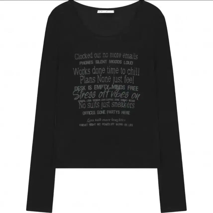 [SOLD OUT] 보헤미안서울 스머지레터링 블랙