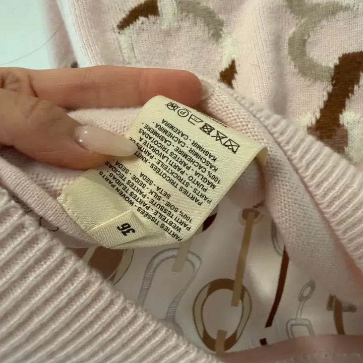 [BUNJANG] Hermès Silk Cashmere Blend Pullover Sweater / 정품) 에르메스 풀오버36