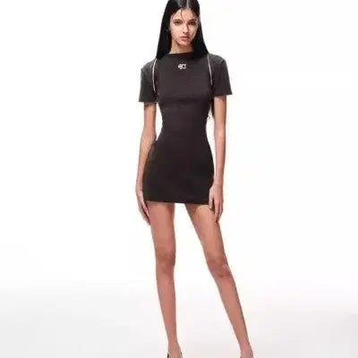 [BUNJANG] Ever Arcania Karina Cutout Mini Dress / 에버아르카나 카리나 착용 원피스 컷아웃 원피스 팬싸 에스파