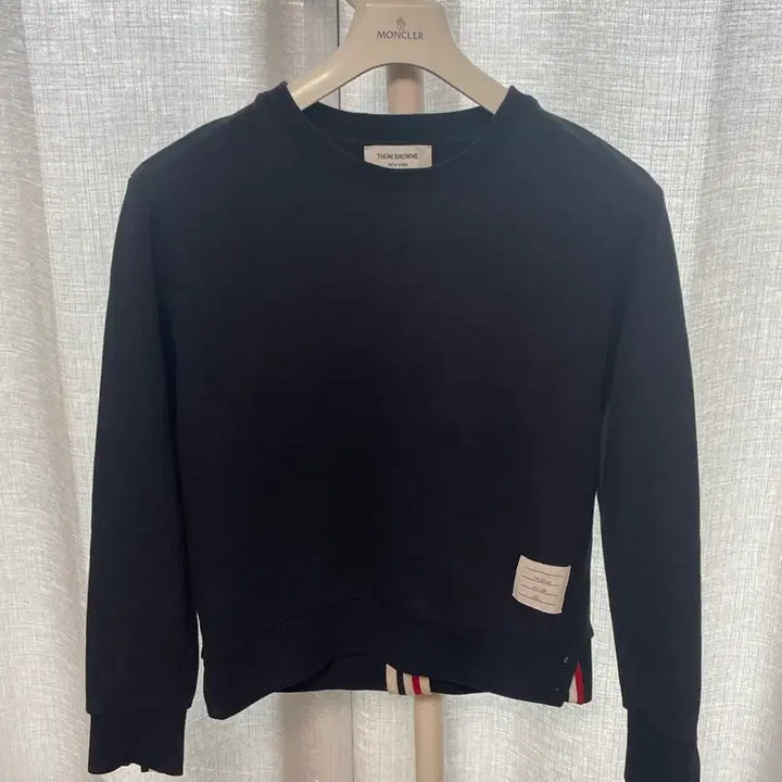[BUNJANG] Thom Browne Tricolor Sweatshirt / 톰브라운 백삼선 맨투맨 1사이즈