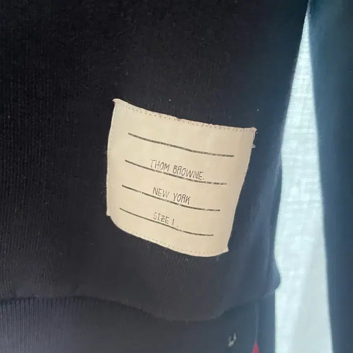 [BUNJANG] Thom Browne Tricolor Sweatshirt / 톰브라운 백삼선 맨투맨 1사이즈