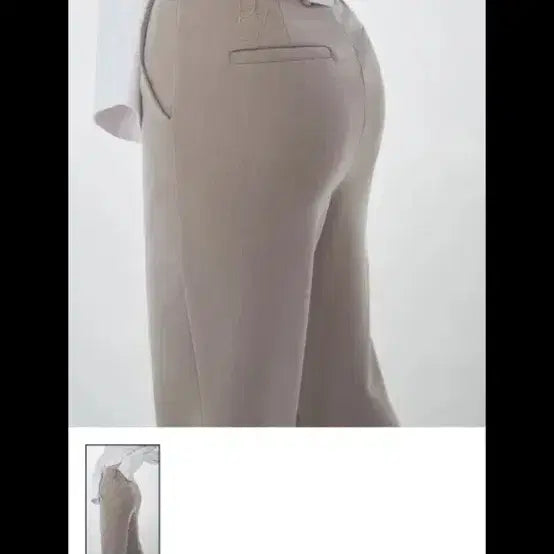 [BUNJANG] Davinus Rian Slim Bootcut Pants / 다비너스 리안 슬림 부츠컷 팬츠 (베이지)