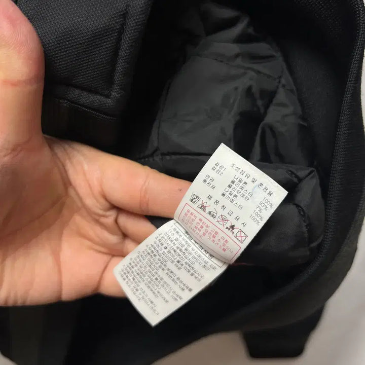 [BUNJANG] Discovery Black Bomber Jacket / [정품/95] 디스커버리 블랙 봄버 항공점퍼 자켓