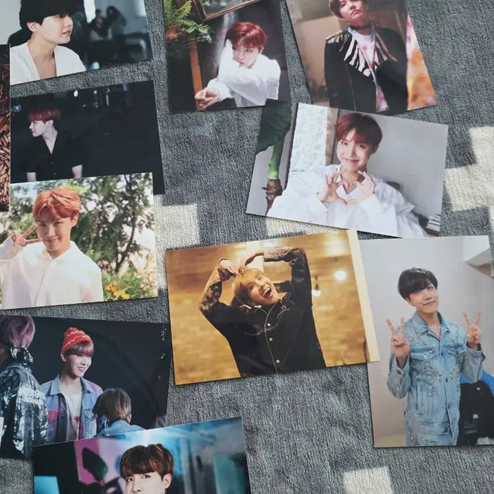 [BUNJANG] BTS J-Hope 'O, nеul' Exhibition Photo Set / 방탄 BTS 오,늘 오늘 전시회 인화사진 제이홉 jhope 15+1장