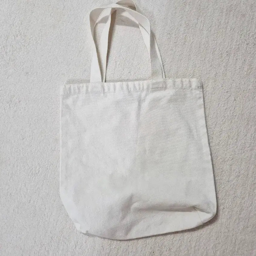 [BUNJANG] Evergreen Canvas Tote Bag / 에버그린 프린팅 에코백 캔버스 가방