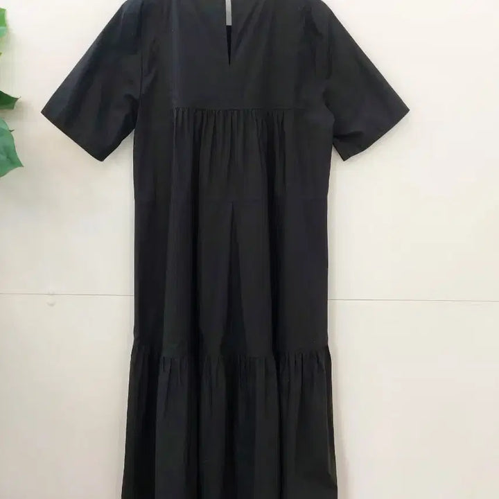 [BUNJANG] G-Cut Cotton Ruffle Sleeve Mini Dress / 지컷 캉캉스타일 슬리브코튼 반팔원피스 55