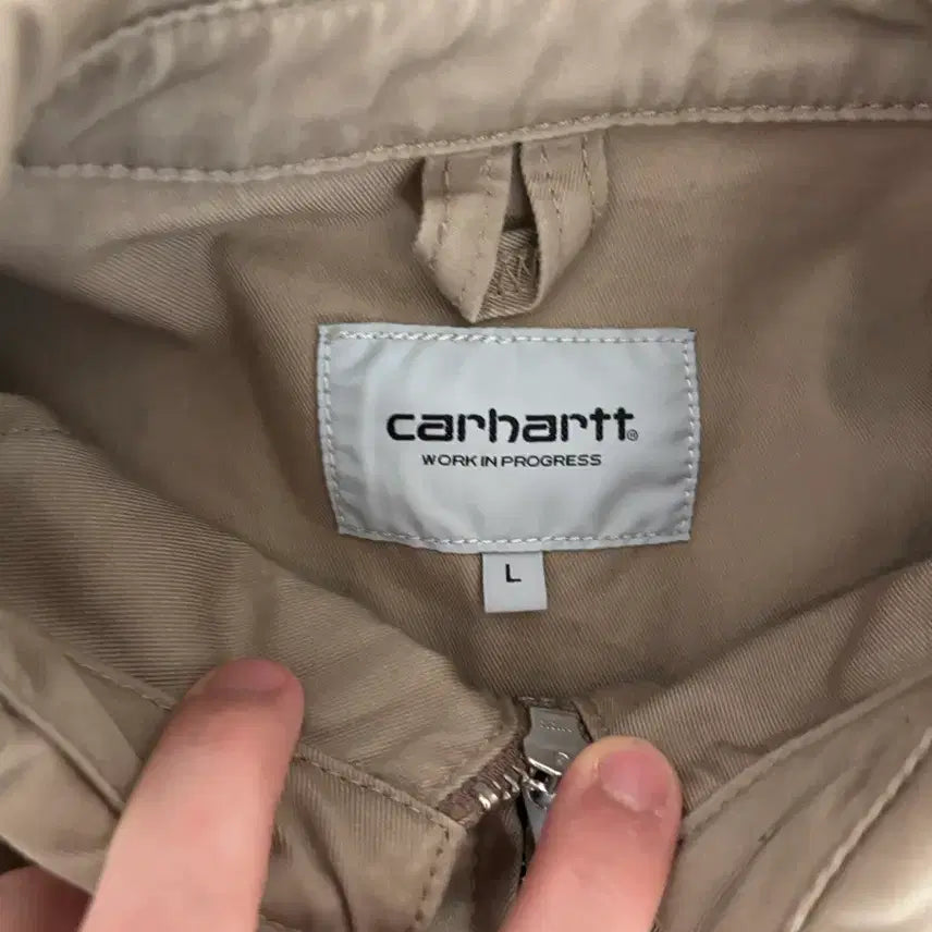 [BUNJANG] Carhartt Madison Jacket - Beige / [L] 칼하트 매디슨 자켓