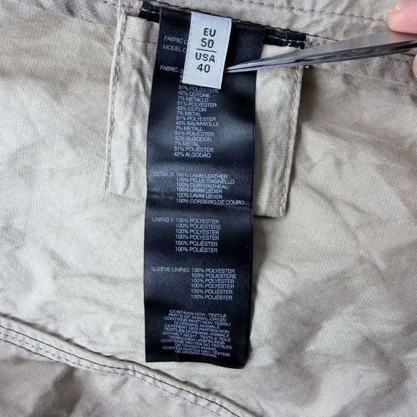 [BUNJANG] Armani Collezioni Coated Jacket / 아르마니 꼴레지오니 코티드 자켓