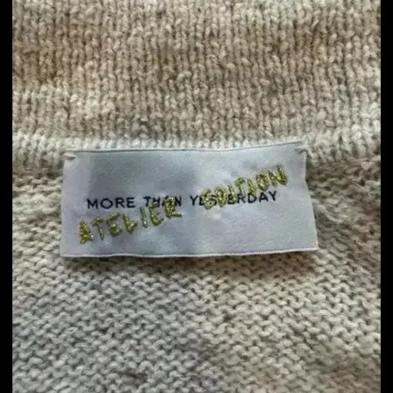 [BUNJANG] Atelier Edition More Than Yesterday Cardigan / 아뜰리에에디션 모어댄예스터데이 가디건