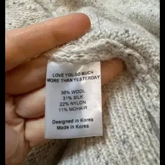 [BUNJANG] Atelier Edition More Than Yesterday Cardigan / 아뜰리에에디션 모어댄예스터데이 가디건