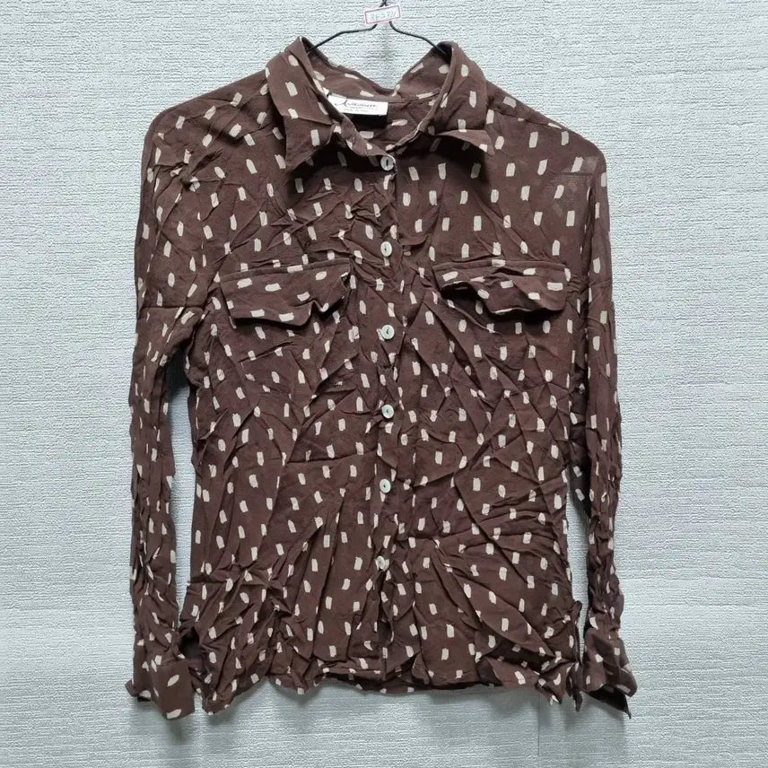 [BUNJANG] Dot Pattern Shirt / 라234 도트 남방 셔츠