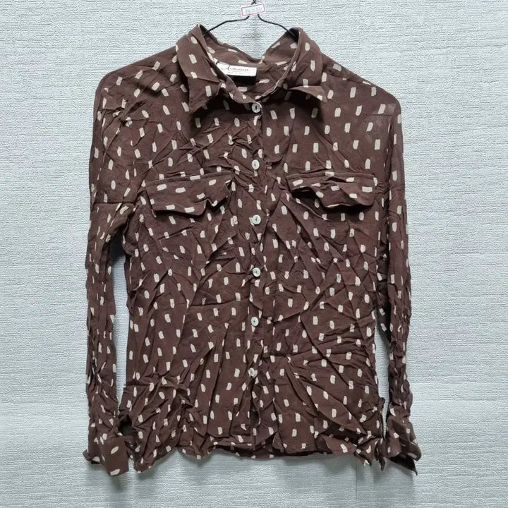 [BUNJANG] Dot Pattern Shirt / 라234 도트 남방 셔츠