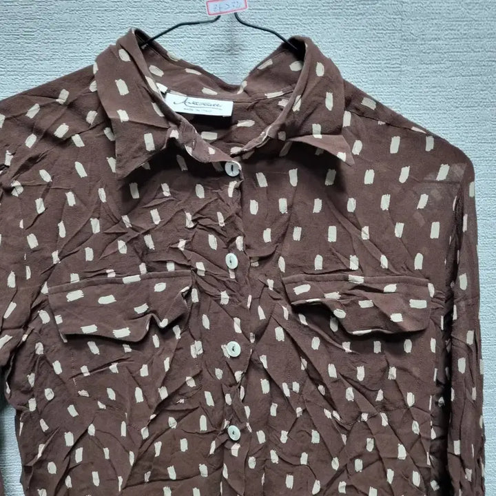 [BUNJANG] Dot Pattern Shirt / 라234 도트 남방 셔츠
